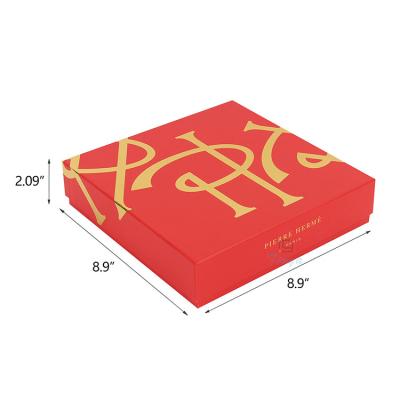 China Handmade Square Macaron Packaging Printing Cardboard Boxes for sale