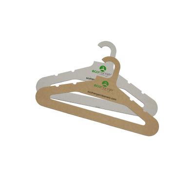 China Bulk Recycled Custom Printed Hanger Cardboard Hangers for sale