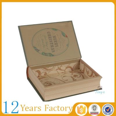 China Storage Recyclable Paper Hollow Book Like Boxes for sale