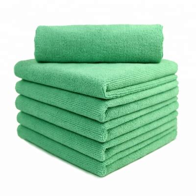 China Supplier 80 Polyester 20 Polyamide Fiber Sustainable Cleaning Micro Cleaning Cloth No Scratch Drying Microfiber Cloth Towel For Car Washing for sale