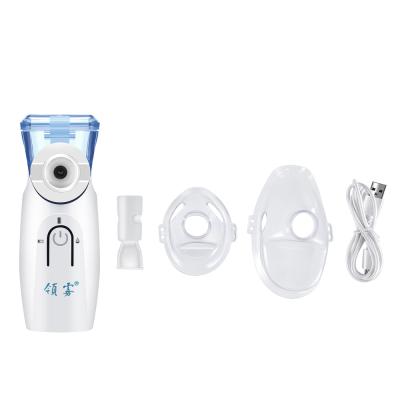 China Hot Selling Medical Equipment Manufacturer Ultrasonic Portable Nebulizer Handle Easy Mesh Nebulizer Inhaler For Homecare for sale