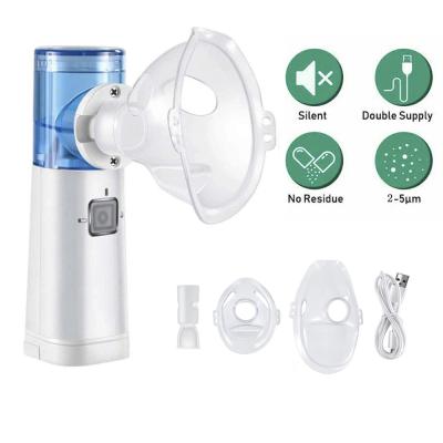 China Easy Mini Inhaler Ultraonics Nebulizer Portable Mesh Hand Held Nebulizer Factory Price Medical for sale