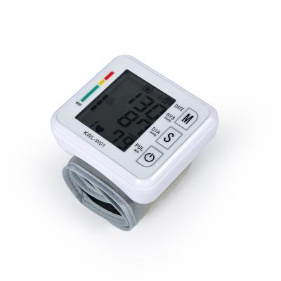 China Smart Digital Free Plastic Wrist Blood Pressure Monitor / Heart Rate Monitor Home and Hospital Wrist Blood Pressure for sale