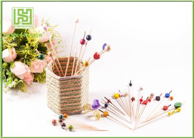 China Disposable Wooden Heart Toothpicks Novelty Cocktail Sticks 10000pcs Per Carton for sale