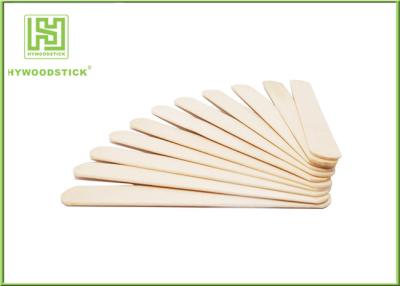 China Natural Smell Wooden Tongue Depressor Flat Spatula For Medical Examination for sale