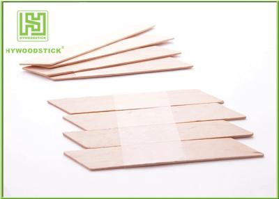 China EO Sterilize Face Cream Spatula , Disposable Wooden Cuticle Sticks for sale