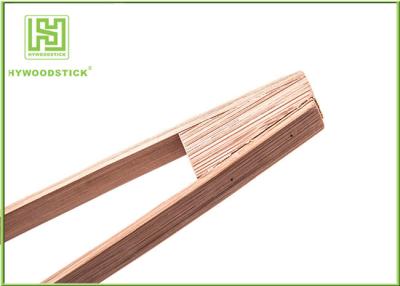 China Eco - accesorios de madera amistosos de la cocina, sistema de herramienta de madera largo de la barbacoa de las pinzas de la ensalada de los 35cm en venta