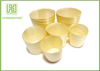 China Tazas de madera disponibles únicas promocionales del helado con diversa forma en venta