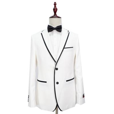 China OEM Custom Men's Suits Fanc Party Wedding Slim Fit Male Groomn Party Anti-Shrink Tuxedo for sale