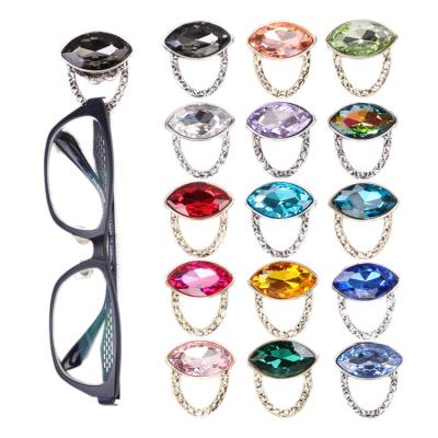 China China Newest Crystal Magnetic Brooch Monocle Holder for sale