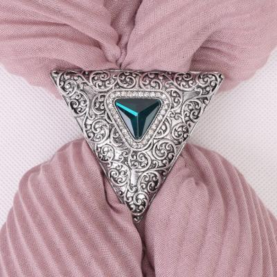 China Combine Fashion Triangle Style Slide Scarf Buckle Scarf Jewelry Accessory for sale