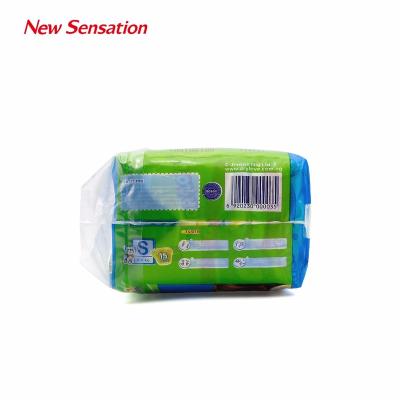 China Economic Packing Plain Weave Turkish Baby Diapers With Elastic Waistband for sale