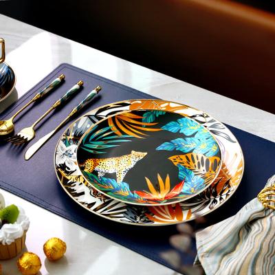 China Viable dinner plate for party in Nordic family restaurant for sale