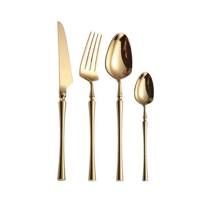 China Sustainable Western Stainless Steel Cutlery Set With Four Pieces for sale