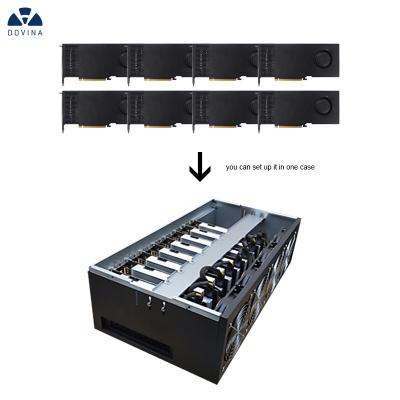 China With Fan High Efficiency Gddr6X 8Gb 3070Ti 256Bit Graphics Card Rtx 3070 Ti 4U Server Case for sale