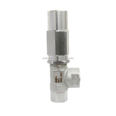 China High efficiency cleaning BT stainless steel 200lpm 200bar safety relief valve bypass pressure regulator for plunger pump for sale