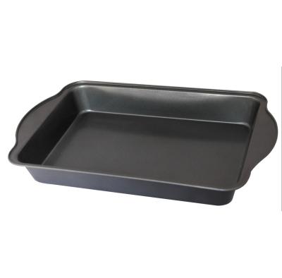 China Durable Carbon Steel Loaf Pan Large Non-Stick Rectangular Loaf Pan Cake Pan For Oven Use for sale