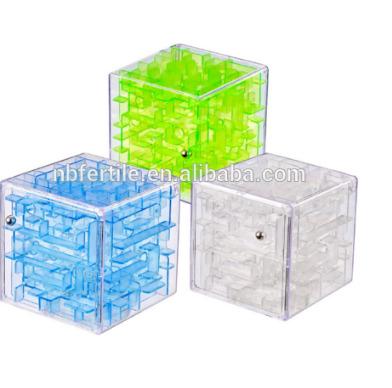 China ZCY Classic 3D Puzzle Toys Plastic Maze Cube Maze 320101 for sale