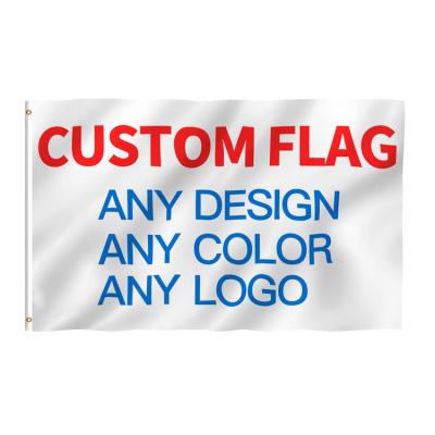 China Custom Outdoor Flag FLYING 3X5 FT Use Your Personalized Image Text Or Logo To Customized Gifts Print One Side Banner for sale