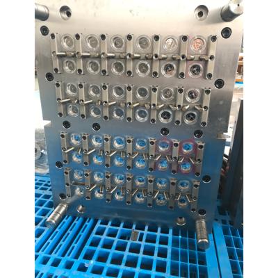 China Runner 48 Cavity 30 Cap Slider Structure Cap Steel Cold Anti-theft Left Plastic Mold Injection Plastic Mold For Cap for sale