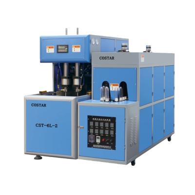 China Semi Automatic Pet Preform Bottle CST-6L-2 Pet Bottle Blow Molding Machine Price for sale