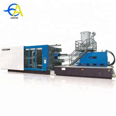 China Horizontal Concise Design 2000 Ton Plastic Injection Molding Machines With Price for sale