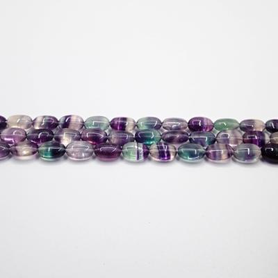 China Charming High Redemption Precious Rate Adjustable Wholesale Bracelet Gemstone Crystal Beads Fluorite Oval Fluorite for sale