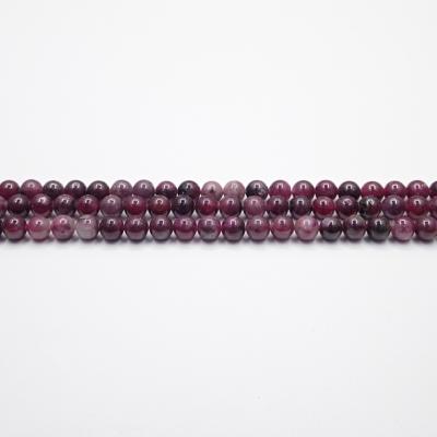 China Natural RUBY Mixed Color Ruby Reasonable Price Fashion Jewelry Gemstone Bead Bracelet for sale