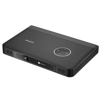 China Pico Business Office 10000Mah Battery Portable Screenless Computer DLP Projector Windows 10 Home for sale