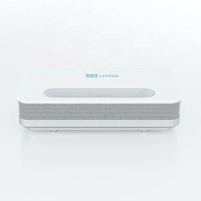 China Android Eye Protection Laser Home Theater System Ultra Short Throw Pico 4K Red And Blue Smart Projector for sale