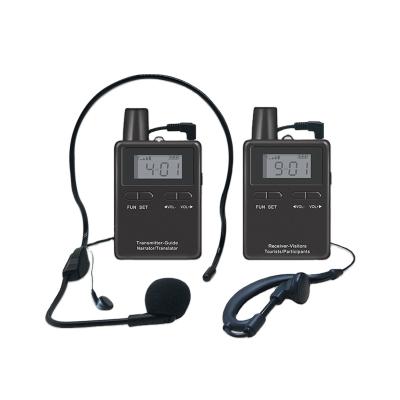 China Handheld Tour Guide Two Way Radio System Audio Guide Equipment For Horse Riding RC2402 for sale