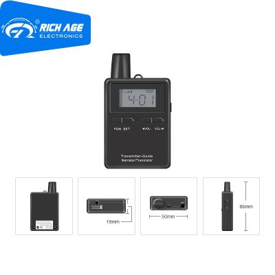 China Wireless Audio Video Voice Recorder Transmitter Receiver System for Church, Haji, Tour Guidance for sale