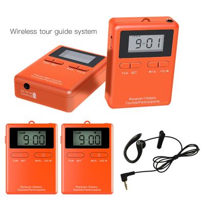 China Best Price UHF Digital Tour Guide Wireless Audio Transmitter And Receiver For Horse Riding Training RC8015 for sale