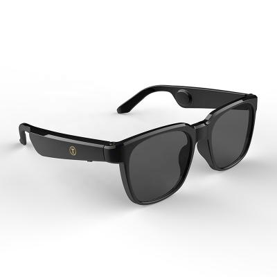 China MP3 playback bone conduction hearing protection BT glass smart sunglasses audio open ear without earbud for sale