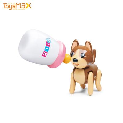 China Funny Radio Control Toy Pet Lovely Center Electric Animal Feeding Dog Toy for sale