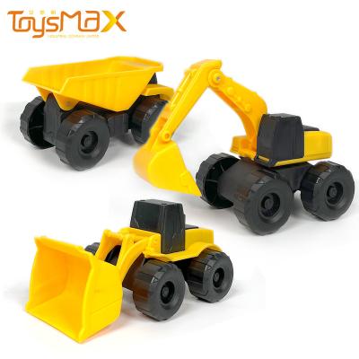 China Diecast Model Toys Construction Vehicle Series Model Toy Set Excavator Bulldozer Dump Truck Transport Truck for sale