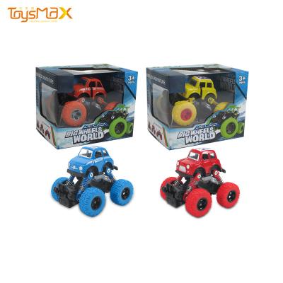 China Best Amazon Eco-friendly Material Selling 4 Styles Alloy Pull Back Car Vehicle Toy With Shockproof Device for sale