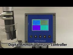 Ammonia Nitrogen Sensor Water Treatment NH4 Sensor Nmmonia Detector Ammonia Nitrogen Sensor In Water