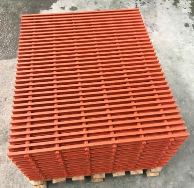 China FRP Grating Walkway with 38mm Pultruded Phenolic Grate and Fire Retardant Fiberglass for sale