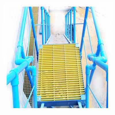 China GRP FRP Staircase Handrail for Step Staircase Ladders in Industrial Design Style for sale