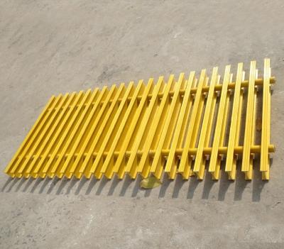 China 25mm 38mm 50mm 58mm I Bar Pultruded Fiberglass Grating for Industrial Applications for sale