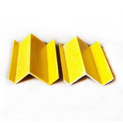 China Anti-corrosion FRP Pultruded Z Shape Angle Profiles for Long-Lasting Structural Support for sale