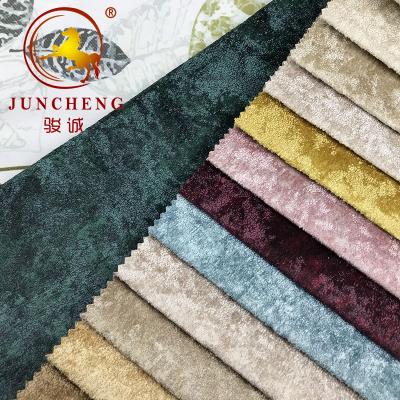 China Anti Static Upholstery Tanned Velvet For Home Textile And Sofa Fabric for sale