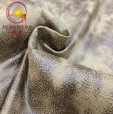 China Anti-Static Suede Fabric Synthetic Tan Suede Leather Fabric For Sofa And Garment for sale