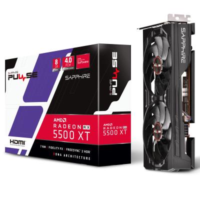 China Brand New 26MH/s Rx5500xt Workstation Super Sale 8GB DDR6 GPU Card Top Hash Rate With Best Price And Best Service for sale