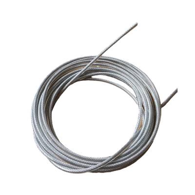 China 2022 New Professional Construction Manufacturer Hot-Dipped Electric PVC Coated Galvanized Steel Wire Rope For Chains for sale