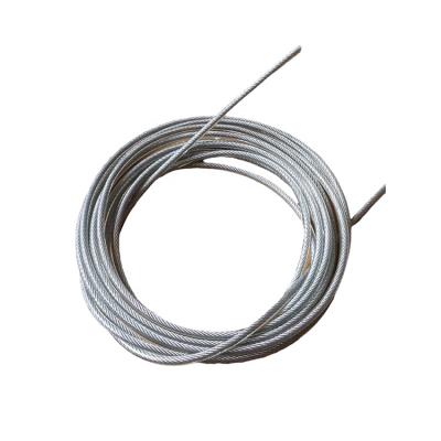 China Wholesale High Standard Construction Eco-friendly Stainless Clothesline PVC Coated Galvanized Steel Wire Rope for sale