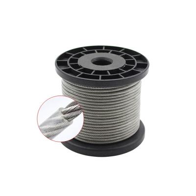 China Professional Construction Manufacturer High Quality High Tend 9x79mm PVC Coated Galvanized Steel Wire Rope for sale