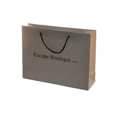 China Handmade Customized Paper Bag /Bra Paper Bag /Product White Paper Bag for sale