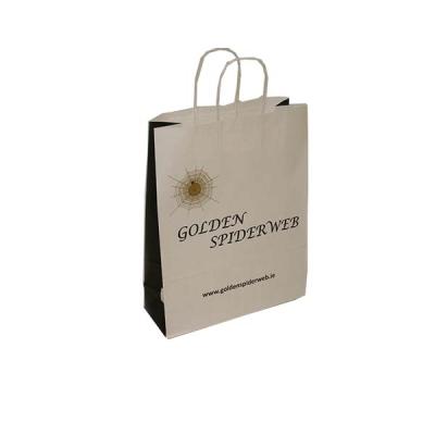 China Handmade Made In China White Kraft Paper Bag With Handle / Filter Paper For Tea Bag for sale